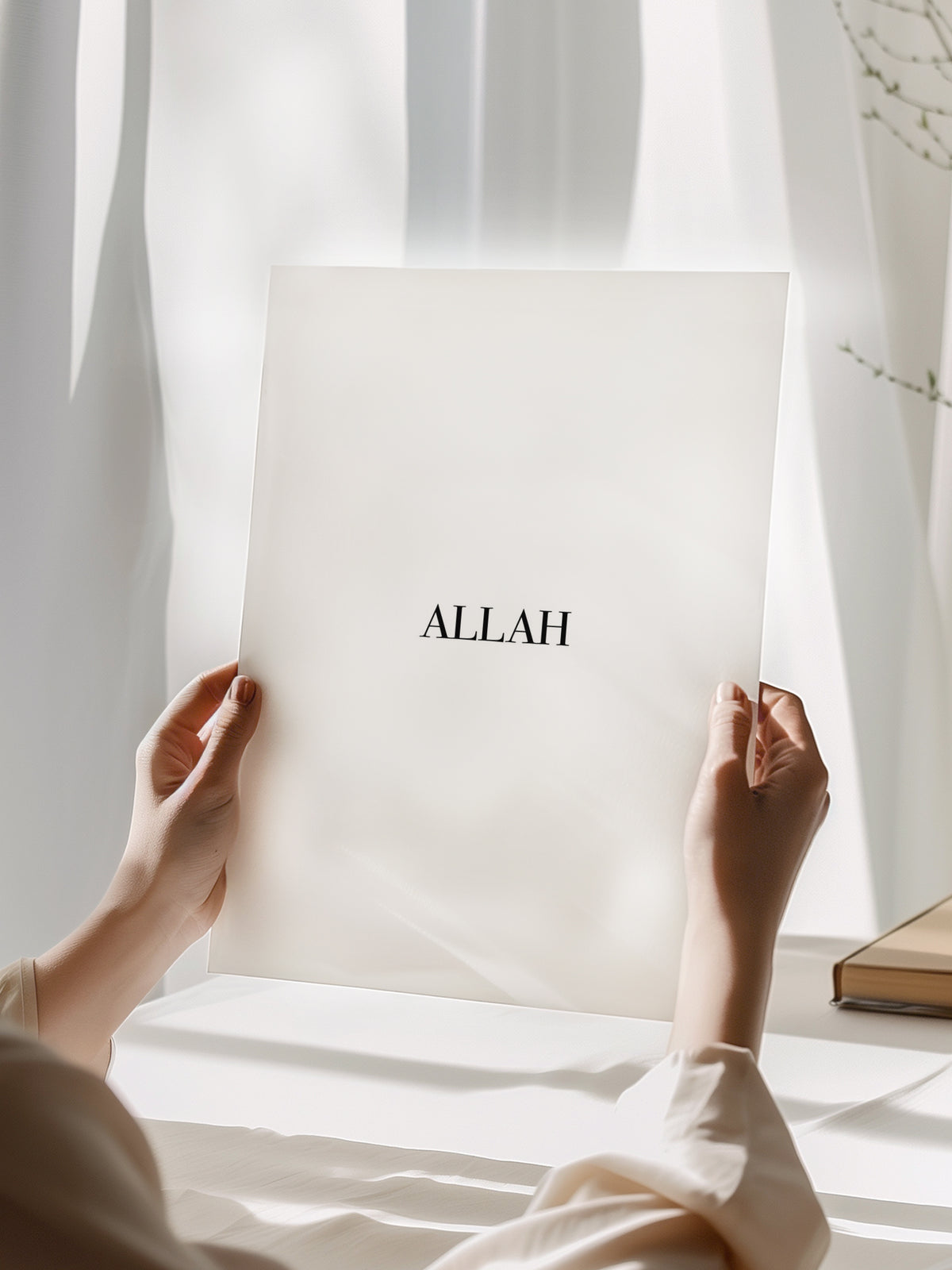 Allah White Edition Poster