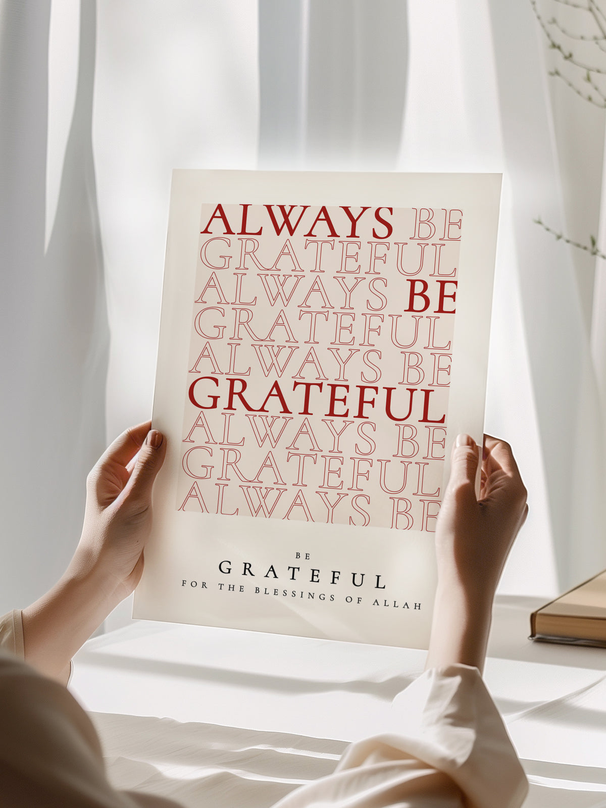 Always Be Grateful Poster