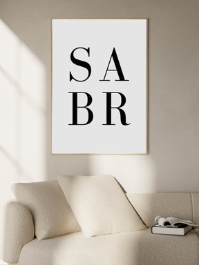 Sabr Poster