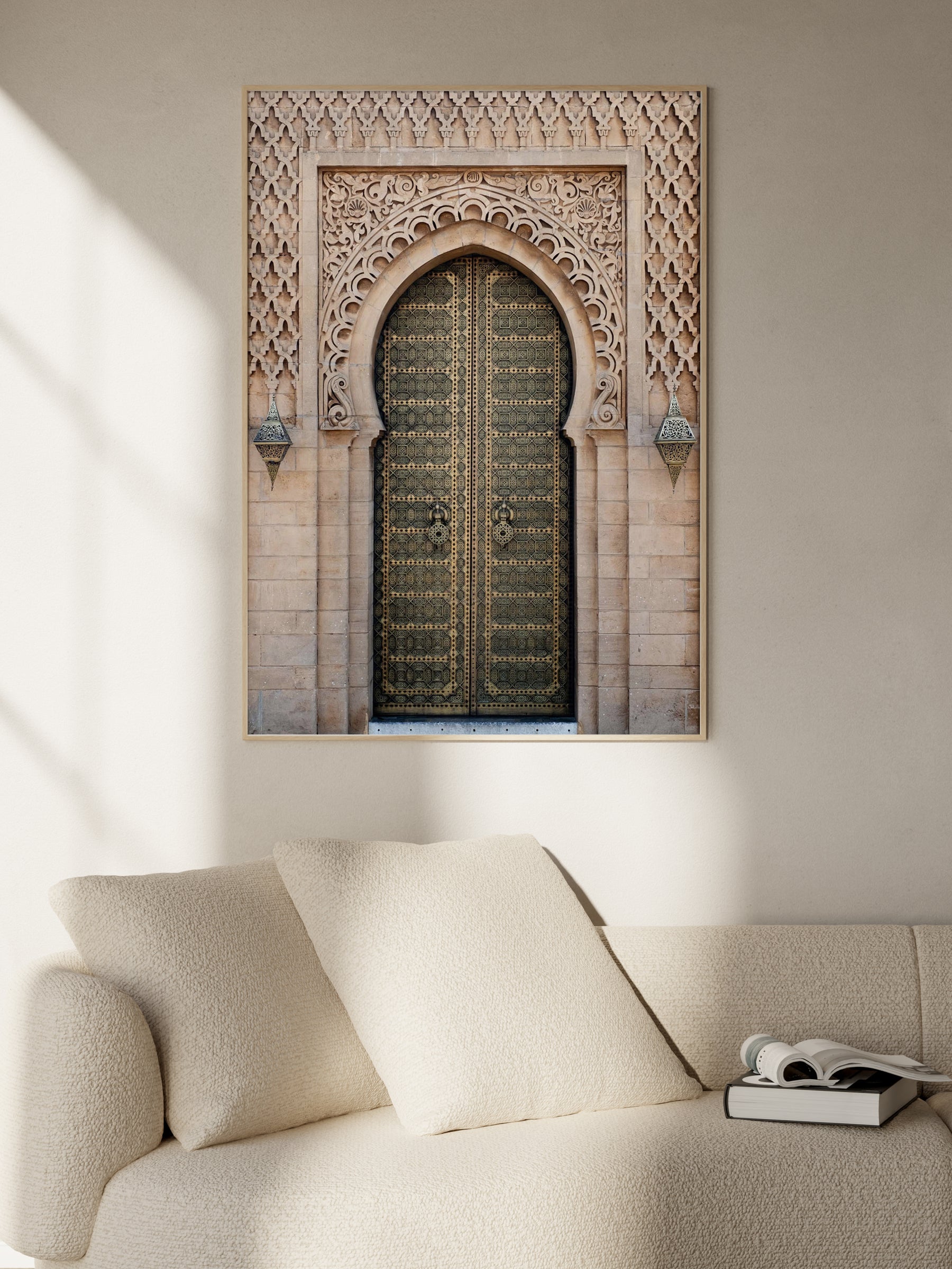 Moroccan Door Poster