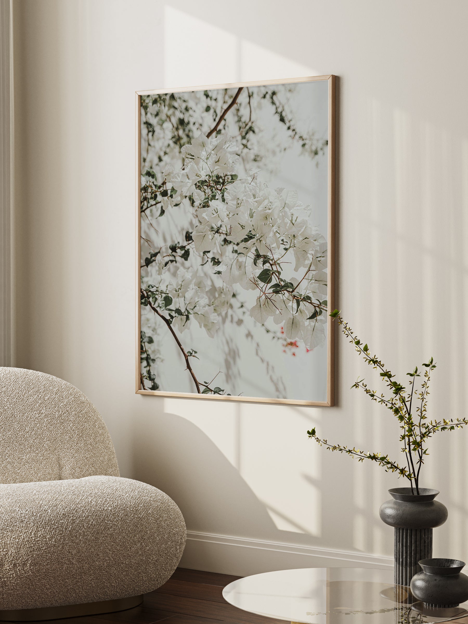 Peaceful Blooming Poster