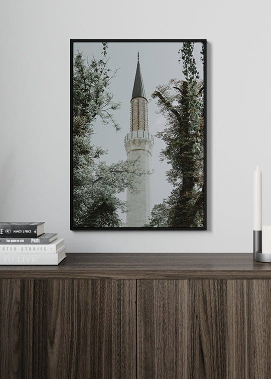 Moody Minaret Poster